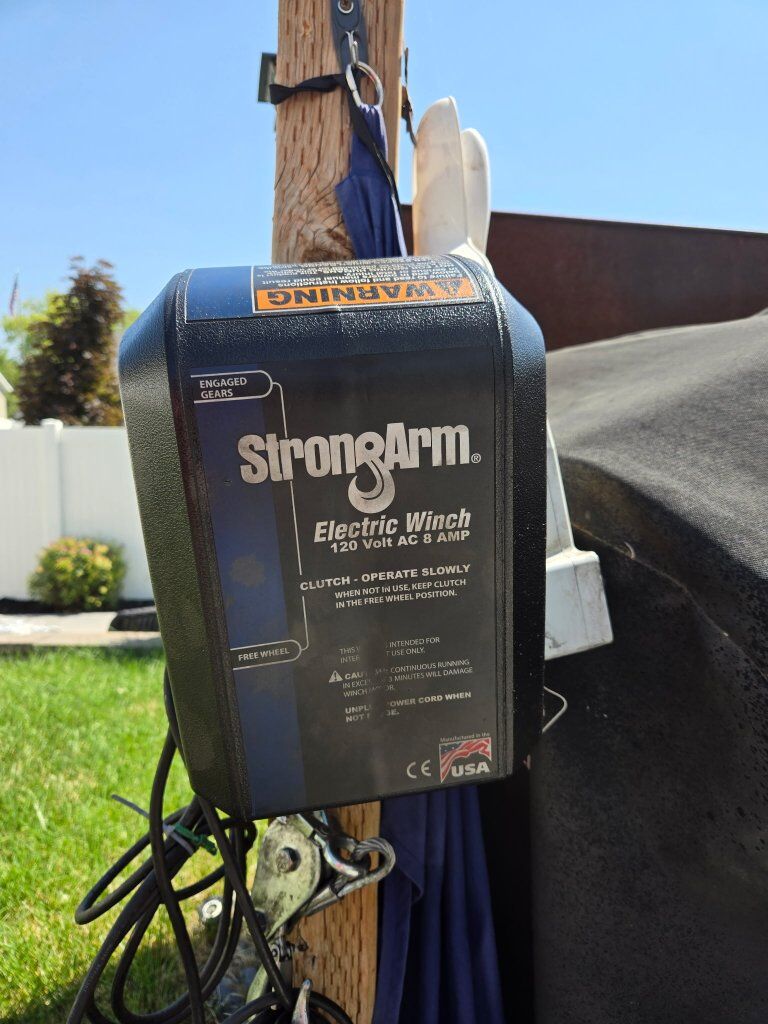 Strongarm electric winch