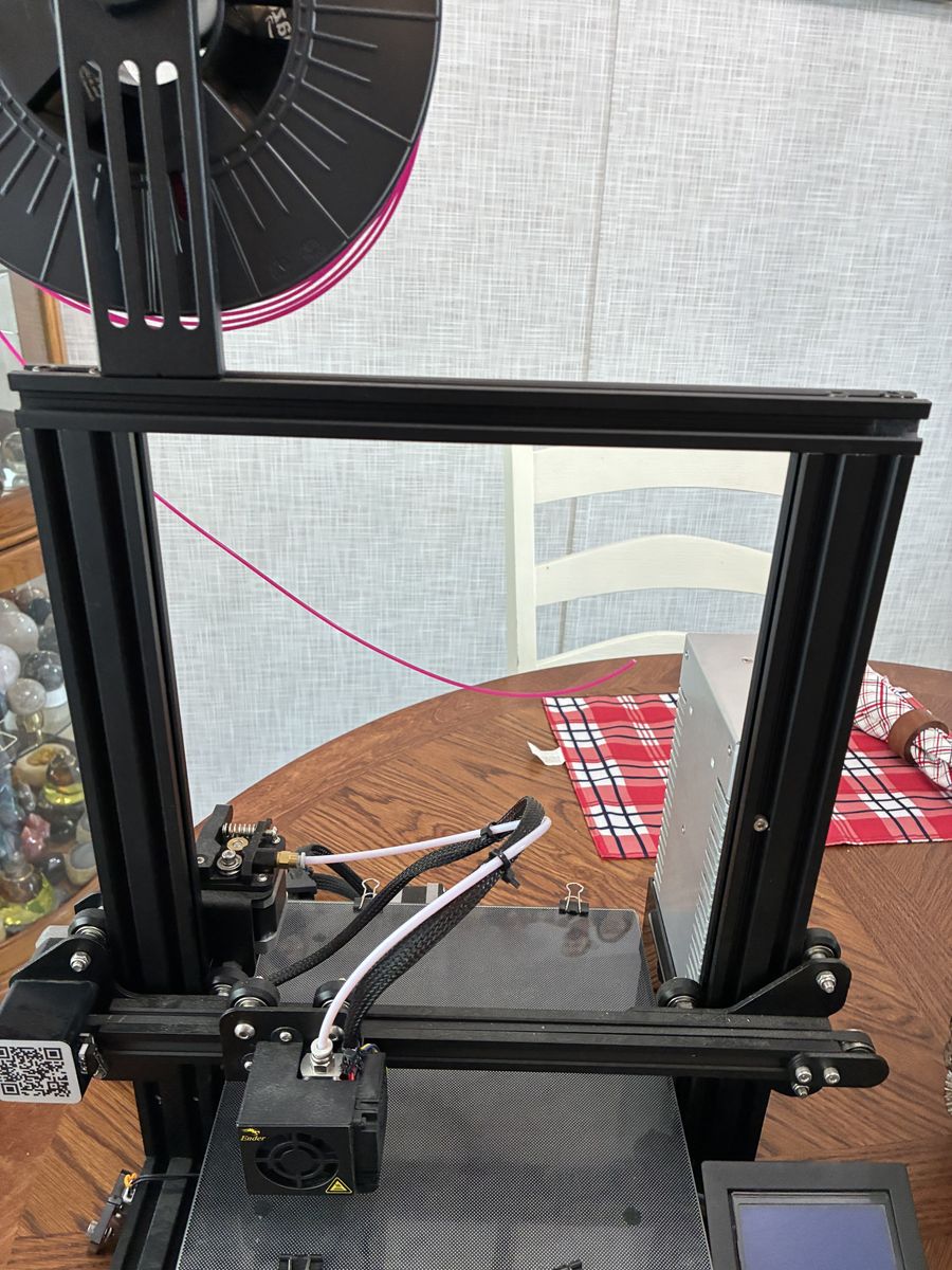 Like brand new never used. Creality Ender 3D printer