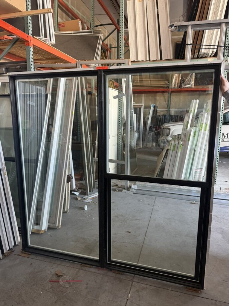 10 Cascade 6' X 6' black Windows