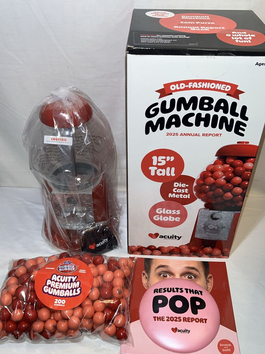 Brand New Gumball Machine
