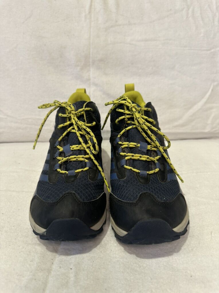 Merrell Youth Size 5 Wtrprf Navy Mid Hiking Boots