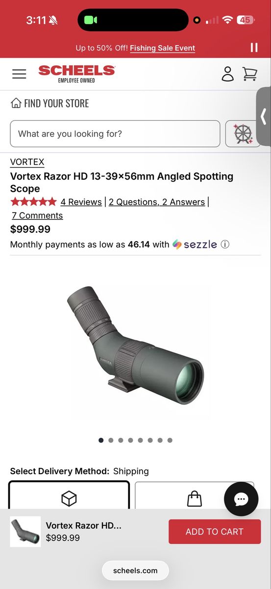 Vortex razor hd