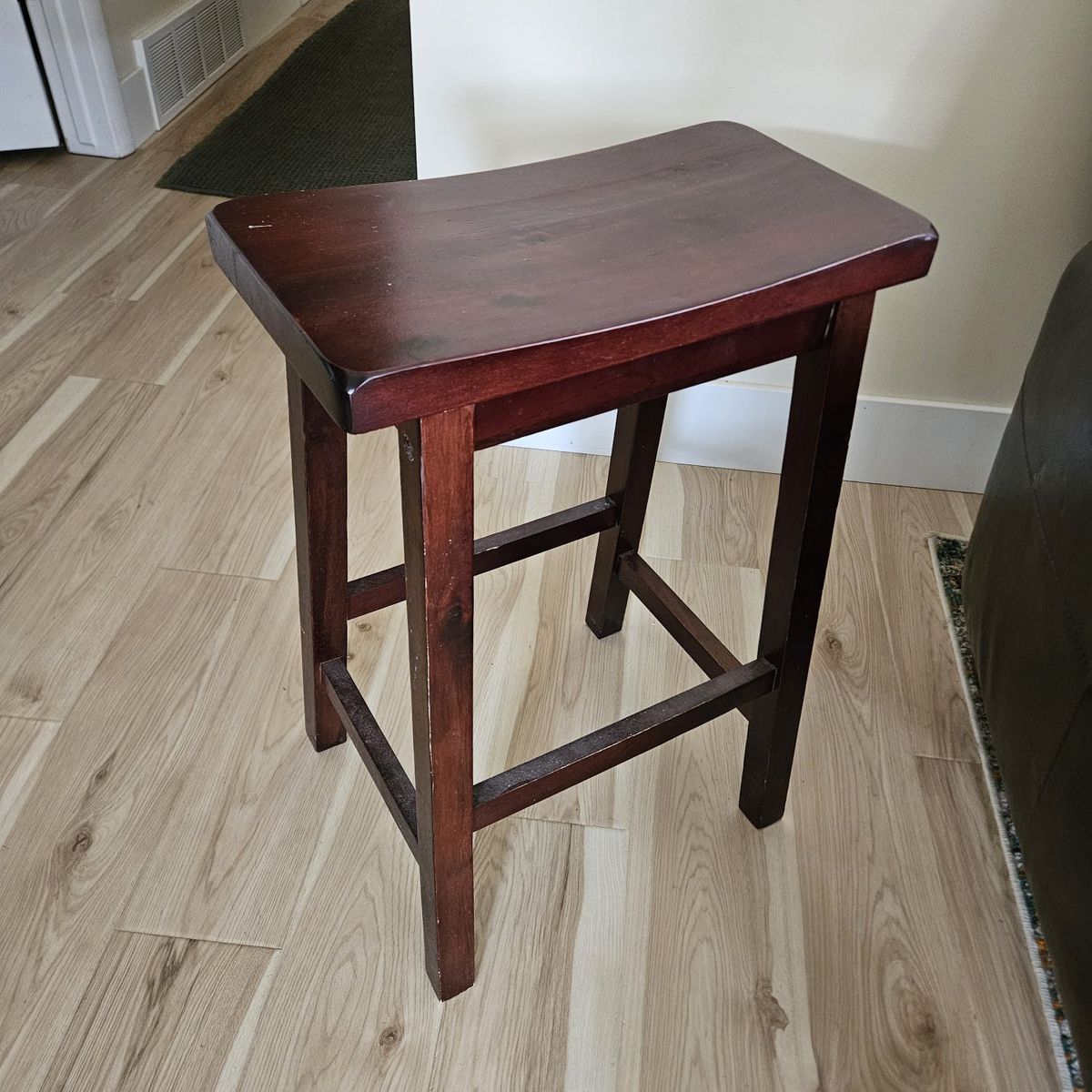 wood stool