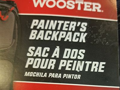 Painters Back pack WOOSTER