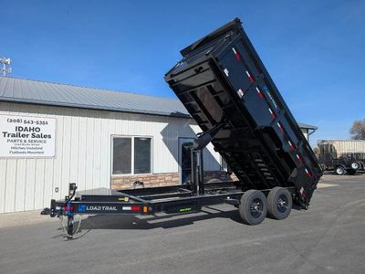 2026 Load Trail DL 83x16x4 Low Pro Tandem Dump Trailer 16K 14 Ply