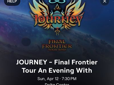 2 Tickets 2nd Row Both For only $300