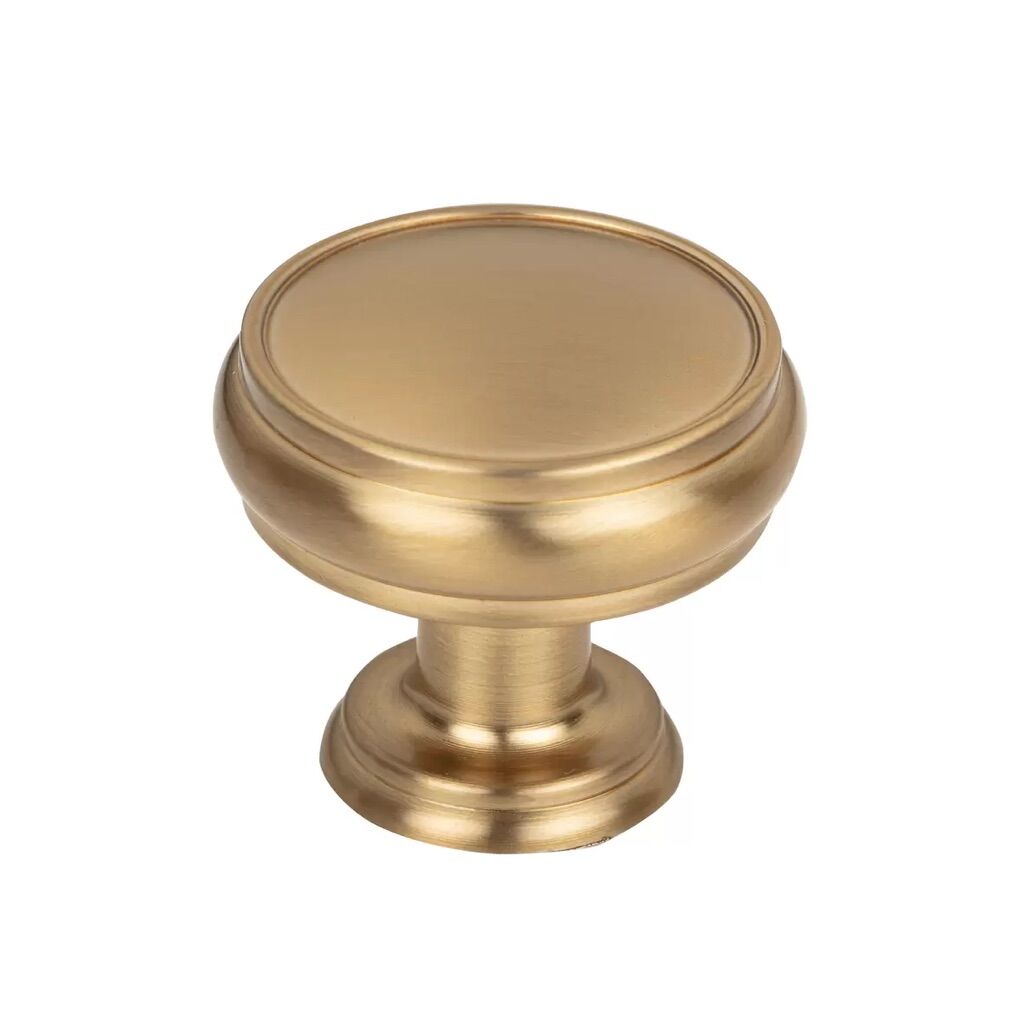 Knobs-(1 3/8” Honey Bronze mushroom knob)