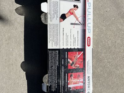 Perfect Fitness Basic Perfect Pullup Bar - Adjustable Doorway Mount Chin-up Bar