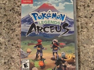 PokeMon Arceus Legends for Nintendo Switch! Trades considered!