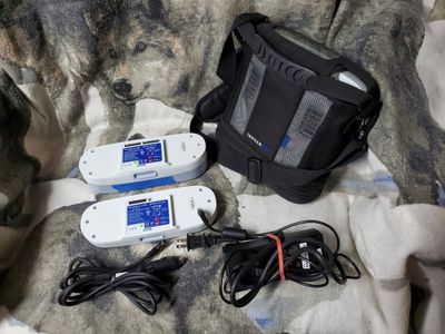 Inogen One G3 Portable Oxygen Concentrator System with 2 Batteries and Charger