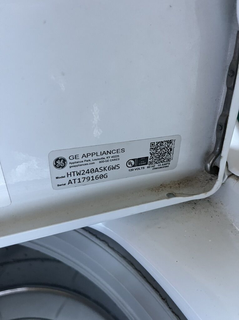 GE Washer And Dryer