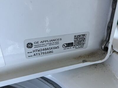 GE Washer And Dryer