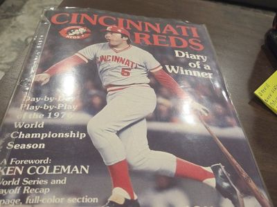 Cincinnati Reds Diary of a Winner 1976 World Championship Season Baseball Book