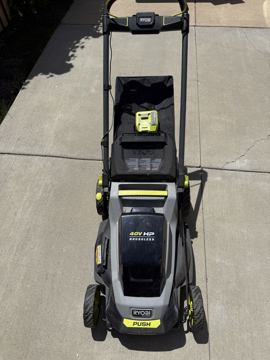 Ryobi 40v HP Brushless mower