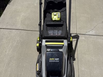 Ryobi 40v HP Brushless mower