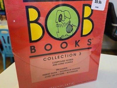 NEW Bob Books Collection 3: Compound Words & Long Vowels Scholastic Reading Set NEW