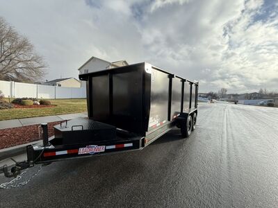 Dump trailer Rental 16by8by4