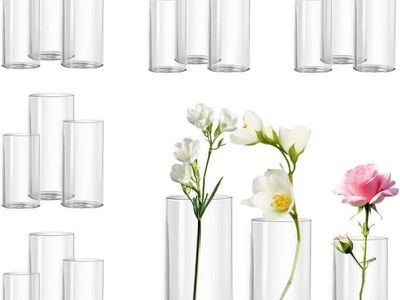 18 PIECE VASES SET OF 6
