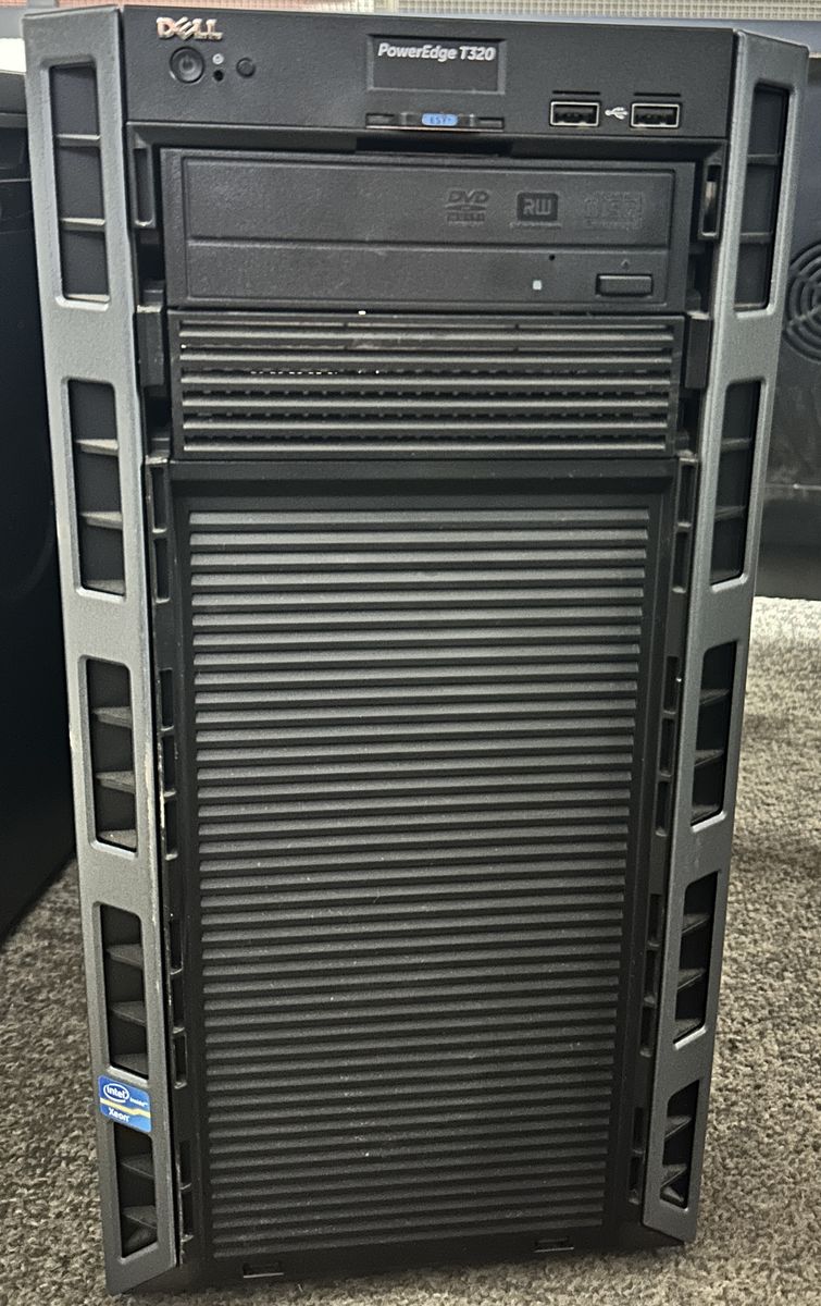 Dell PowerEdge T320 - Intel Xeon CPU, 3TB Storage, 32GB RAM, Dual NIC, 350W PSU, Win Server 2012 R2 Standard License Included