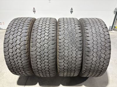 Four Goodyear Wrangler 255/60 R20 All Terrain Tires