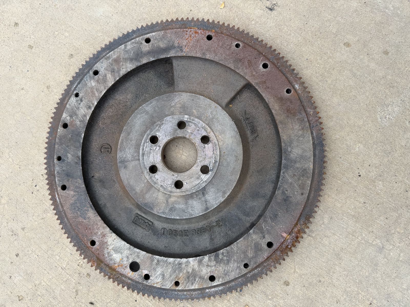 1969 Mustang 351 Windsor Ford Flywheel D3AE-6380-E Engine Part Used