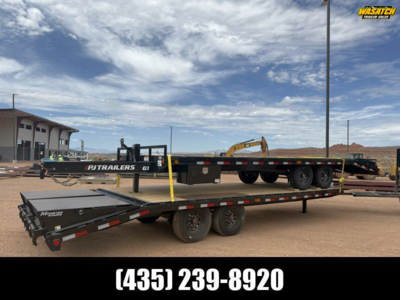 PJ Trailers 8.5X24 14K F8 I-BEAM DECKOVER Equipment Trailer