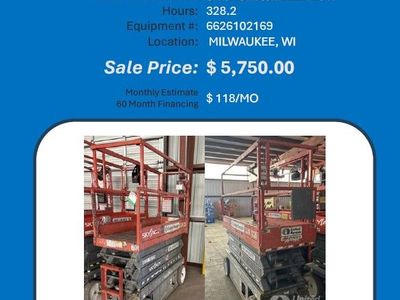 Scissor skyjack 26ft 2017