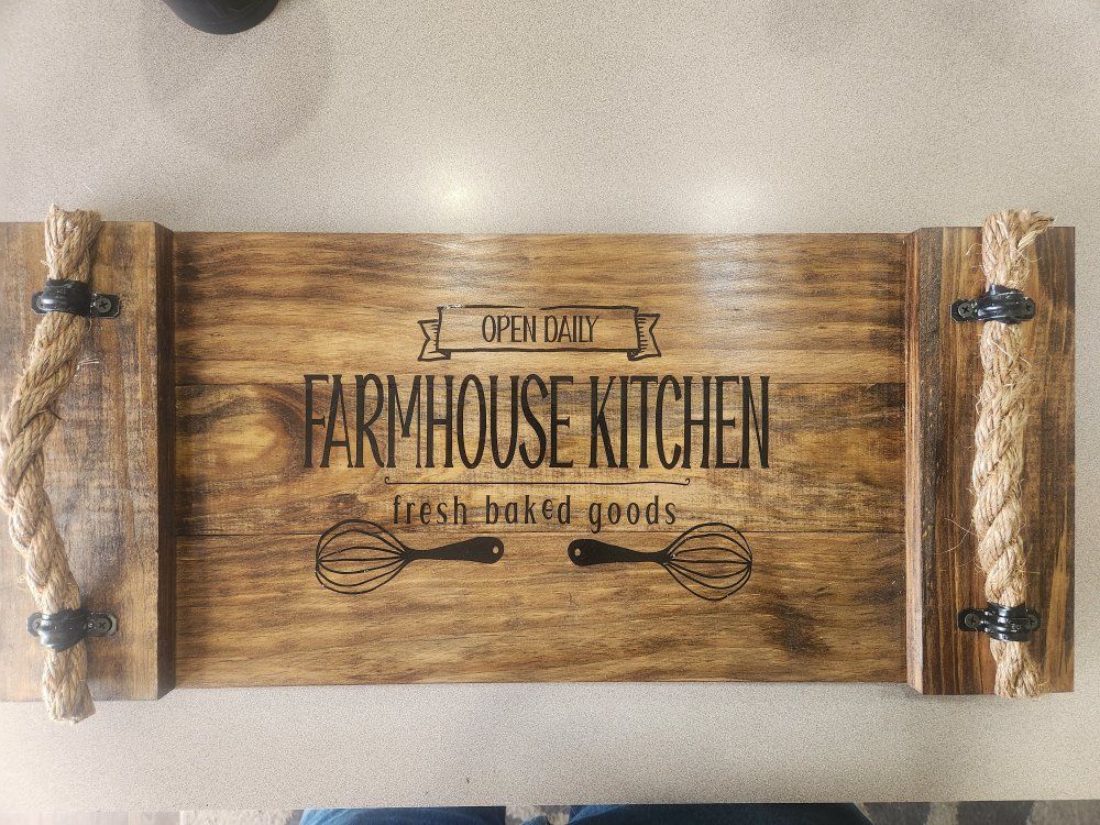 Handmade Rustic serving Trays