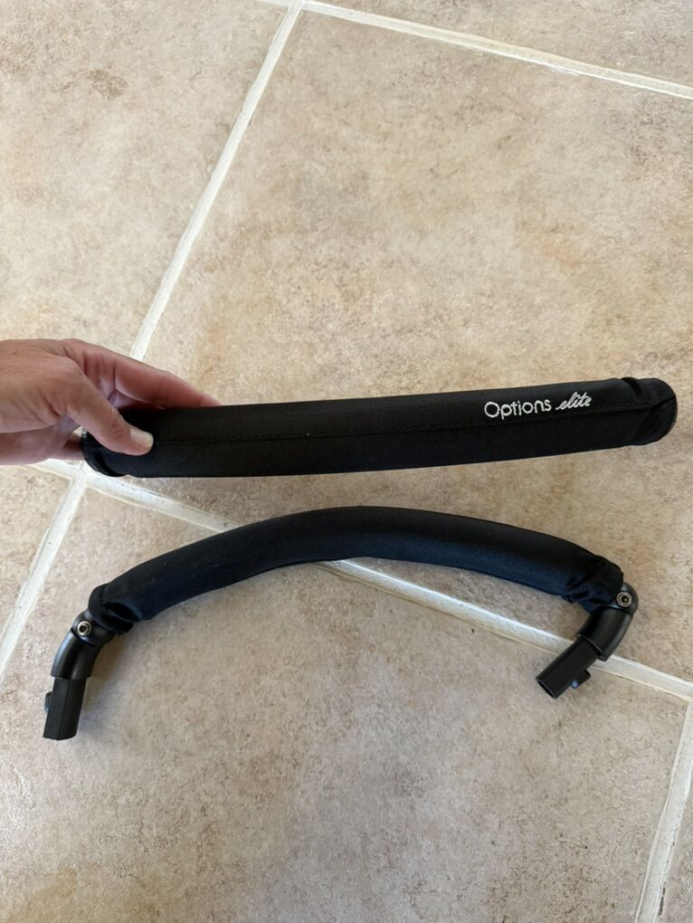 Set of 2 options elite stroller safety bars