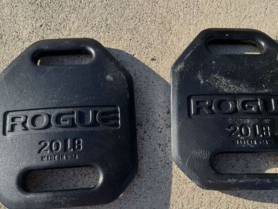 Rogue 20lbs plates