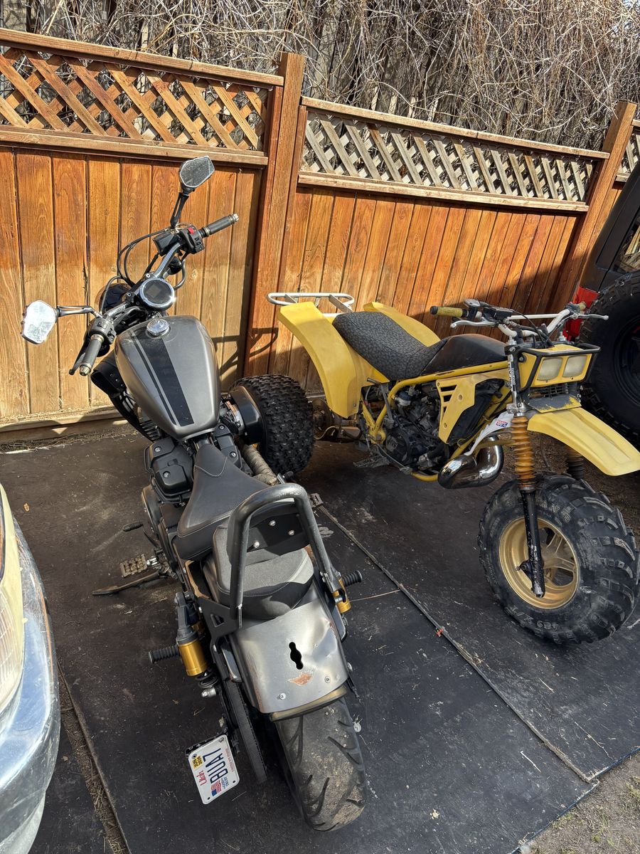 Motorcycle cruiser and atv trike bundle