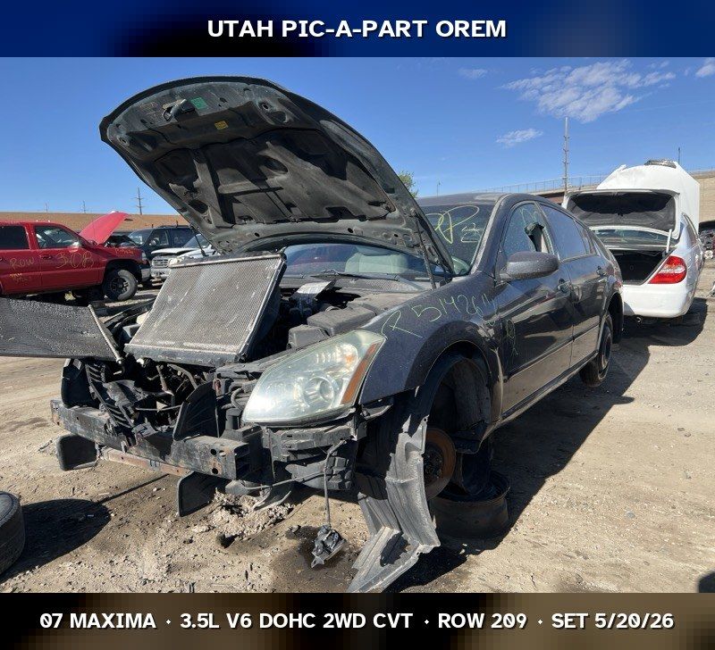2007 Nissan Maxima Parts - UTPAP Orem