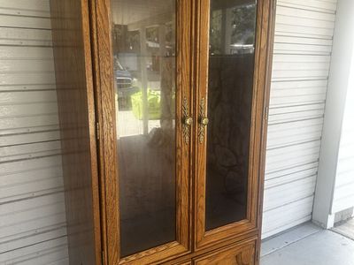 Free antique bookshelf with drawers