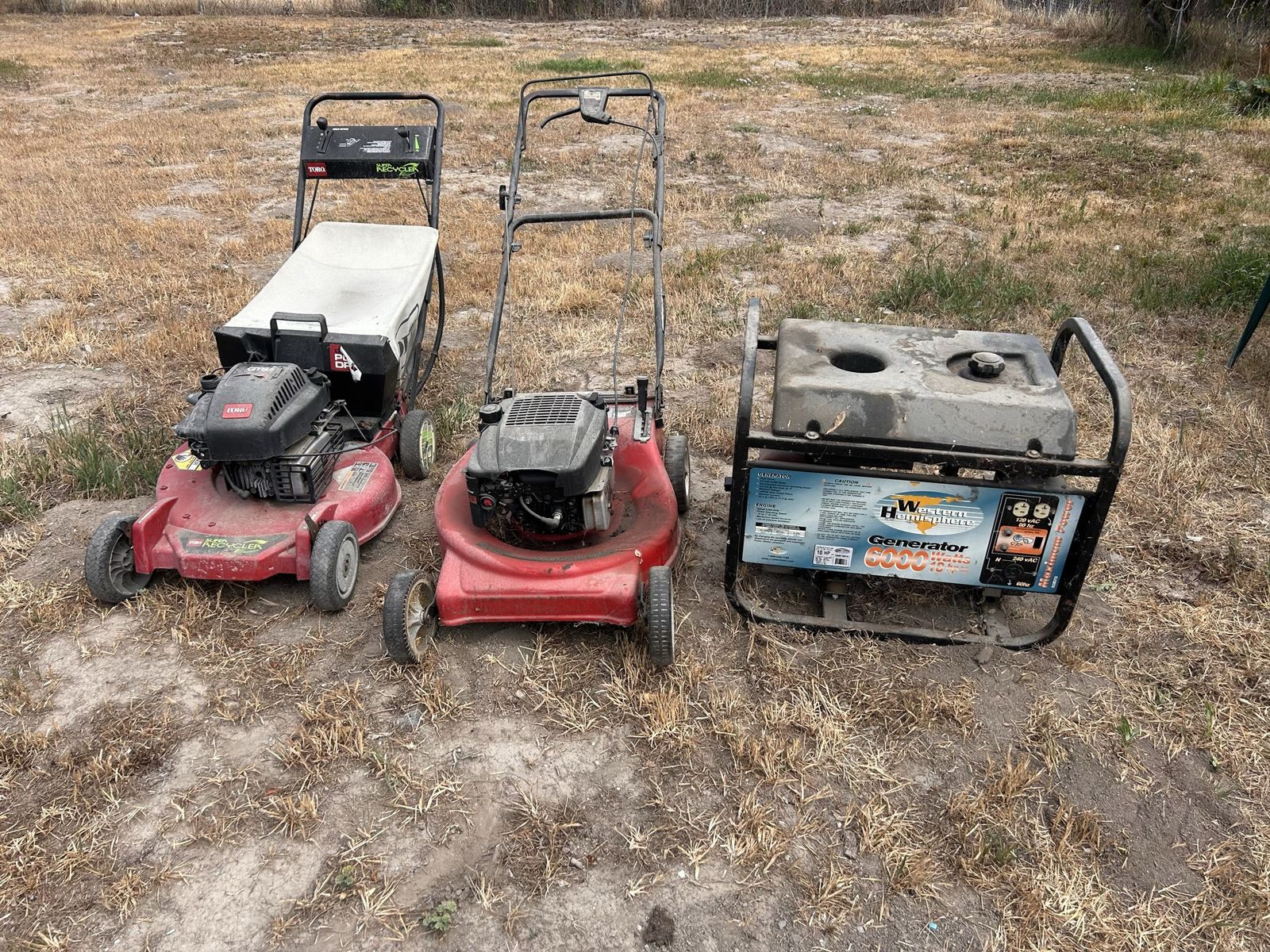 Western Hemisphere 6000 Watt 10HP Generator - Used, Needs Repair