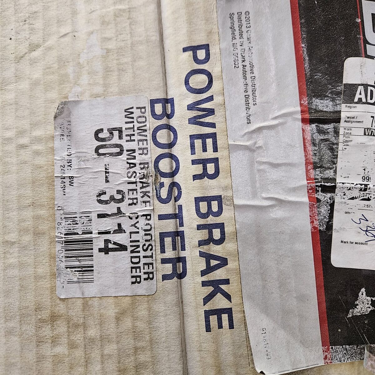 1969-72 International Truck Brake Booster, Master