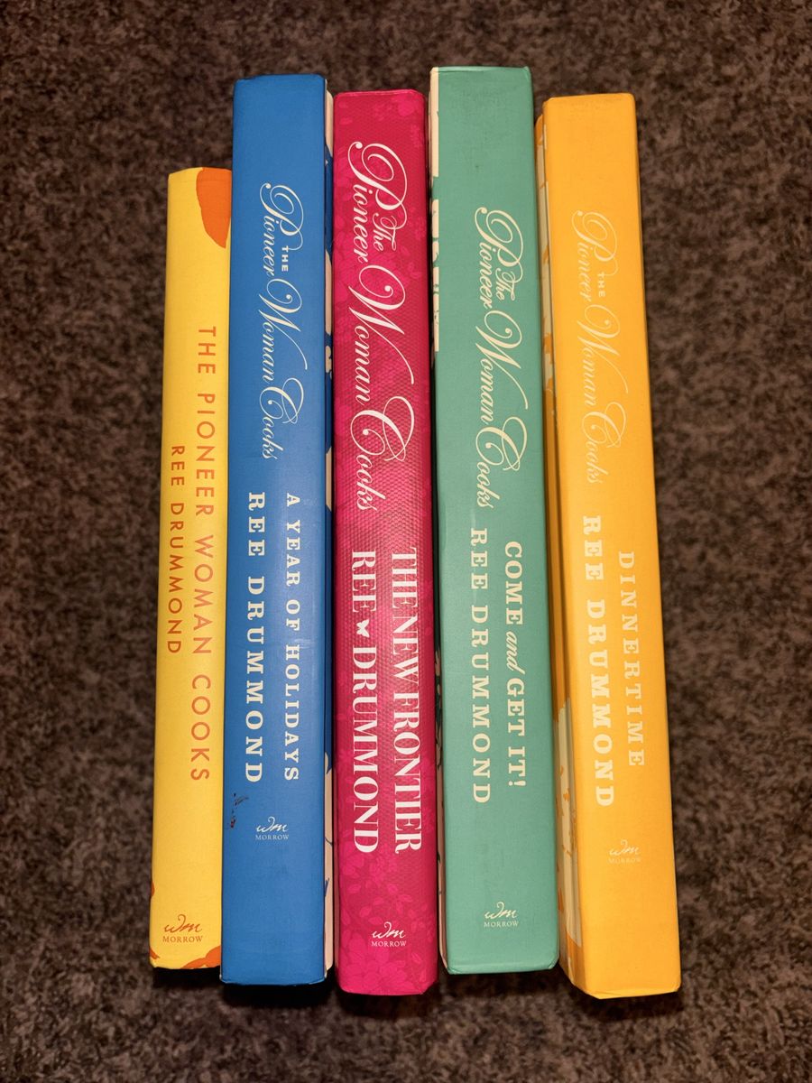 Set of 5 Cookbooks