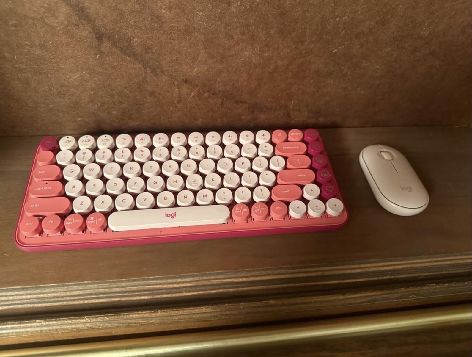 Logitech Popkeys and pebble mouse