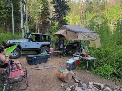 off-road tent trailer