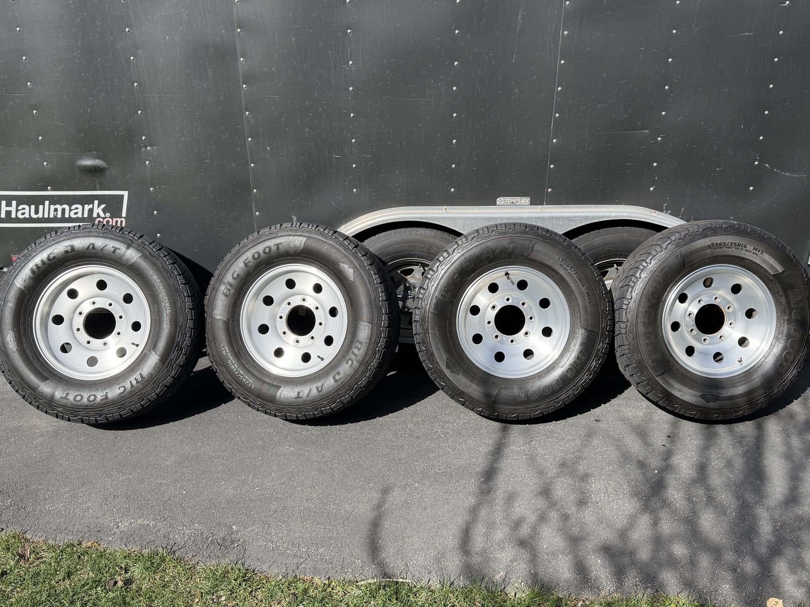 Aluminum wheels & tires F350, F250 , Excursion