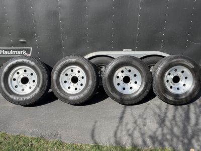Aluminum wheels & tires F350, F250 , Excursion