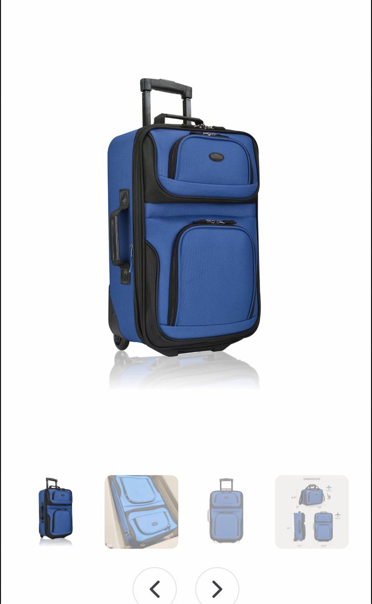 US Traveler Rio carry on suitcase