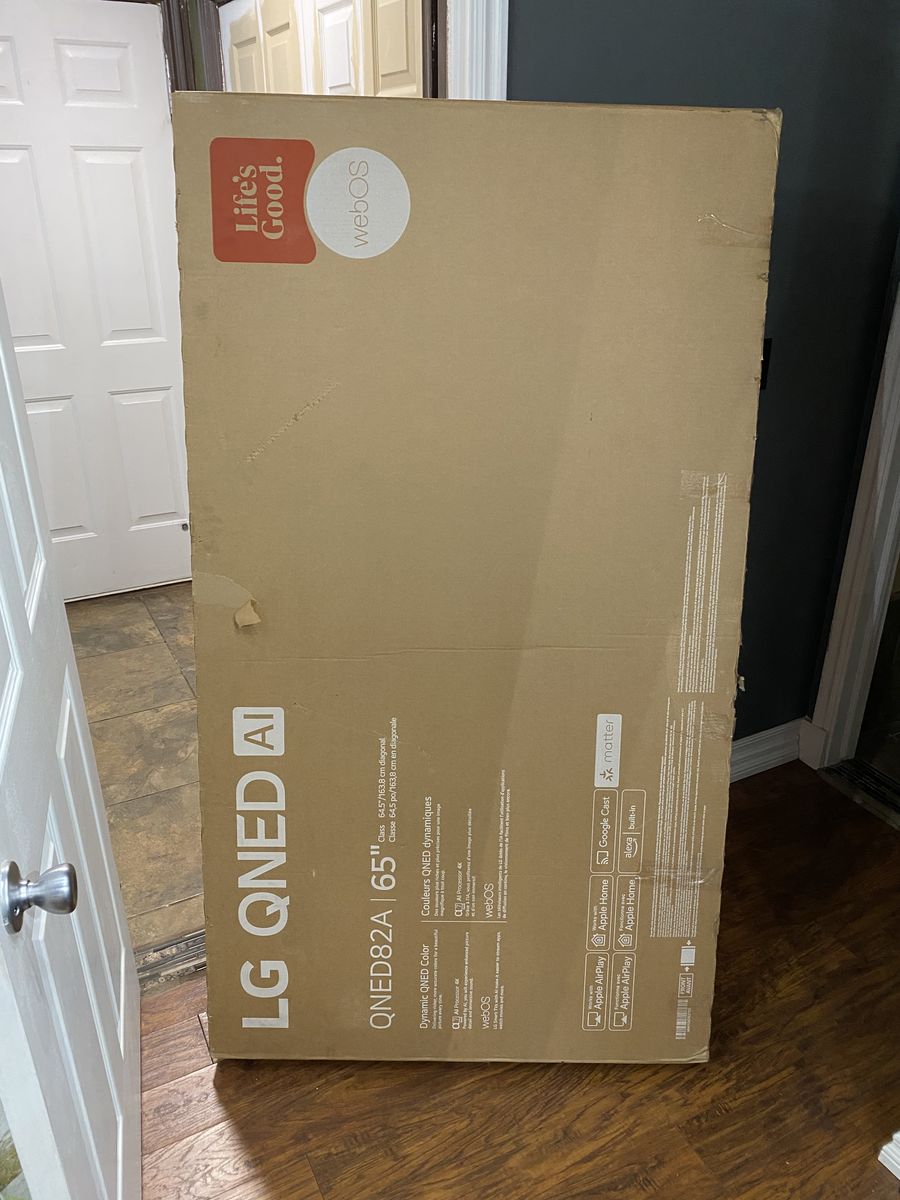LG 65-Inch QNED82A 4K UHD Smart Television