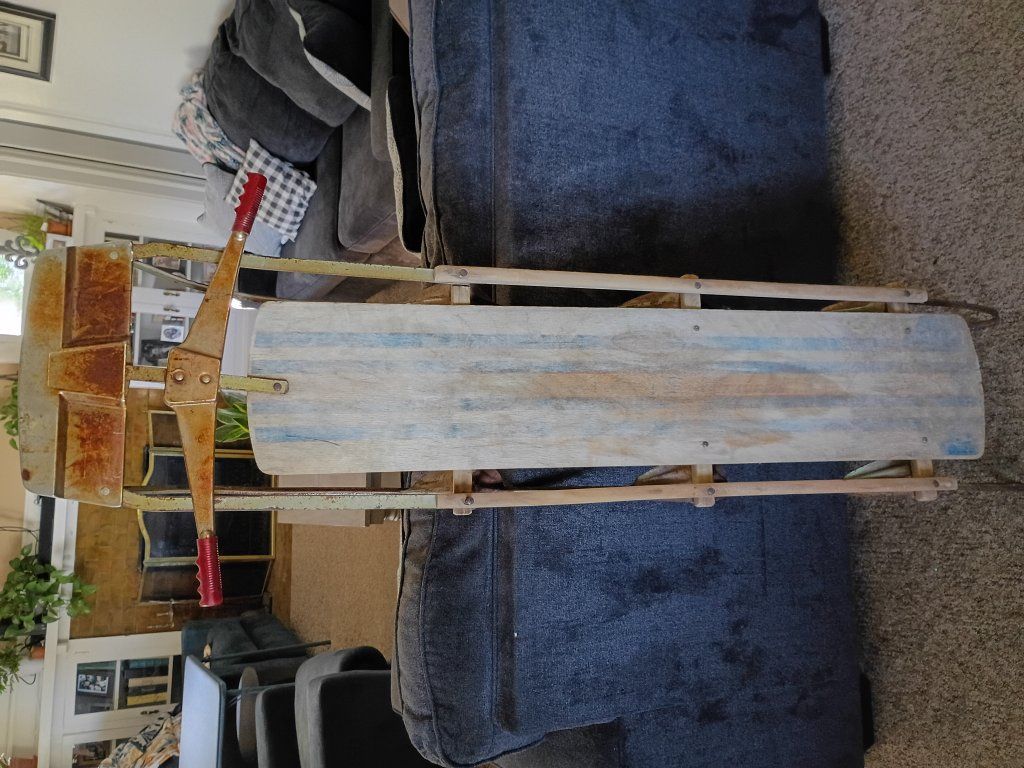 Vintage Ward Hawthorne Deluxe Sled circa 1960's