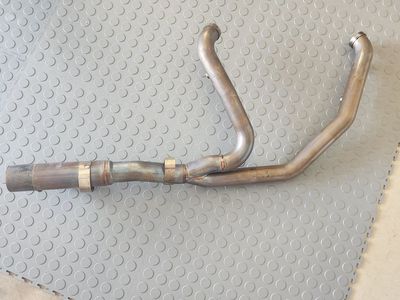 Fuel Moto Stainless headpipe Harley M8