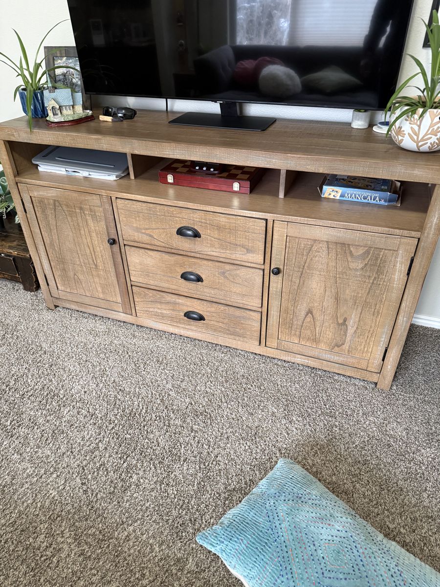 T.V. Stand and End Tables