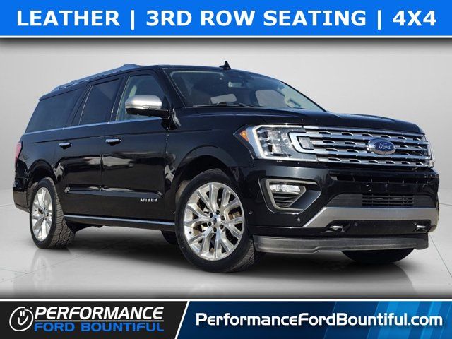 2018 Ford Expedition Max Platinum — rebuilt & branded title, 37% below market