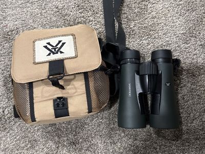 Vortex Diamondback HD 12x50 w/glasspak binoculars