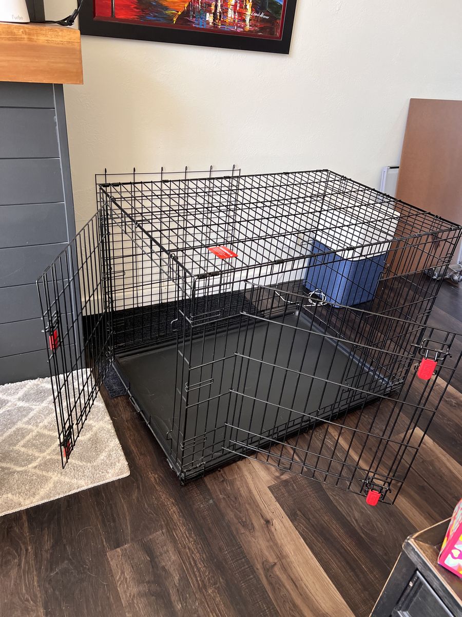 Large 42" Dog Crate And Cover