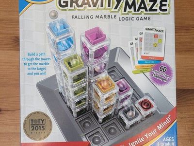 Gravity Maze - Falling Marble Logic Game