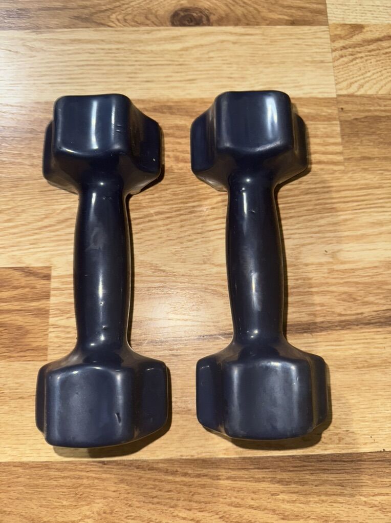 Blue Hard Gear 5 pounds Dumbbells SET